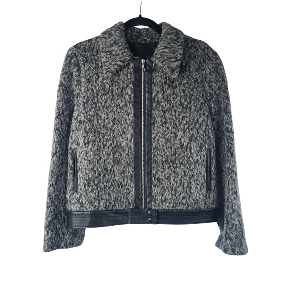 John Elliot Ivy Gray Alpaca Wool Blend Jacket Size 3/ US Large - Picture 5 of 12